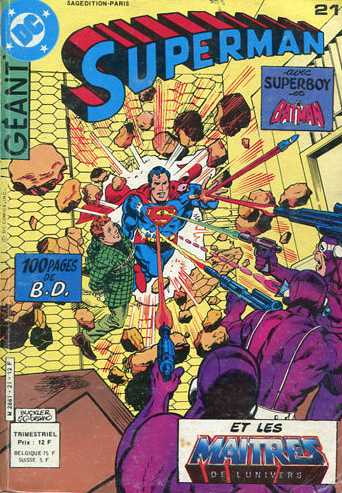 Scan de la Couverture Superman Gant 2 n 21